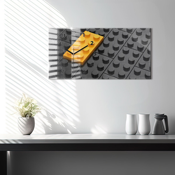 Reloj horizontal Bloques de juguete