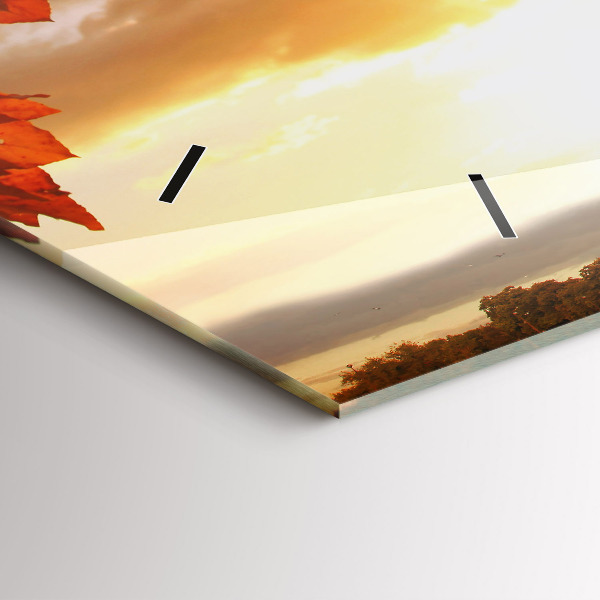 Reloj de cristal horizontal Torre Eiffel