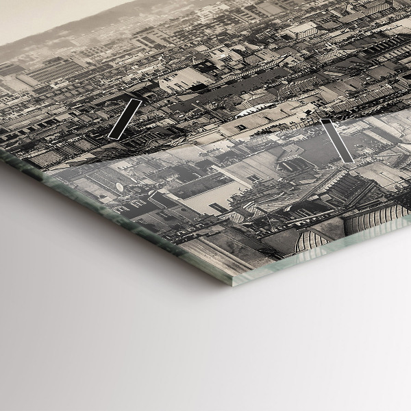 Reloj horizontal Paisaje panorámico de París