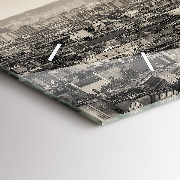 Reloj horizontal Paisaje panorámico de París