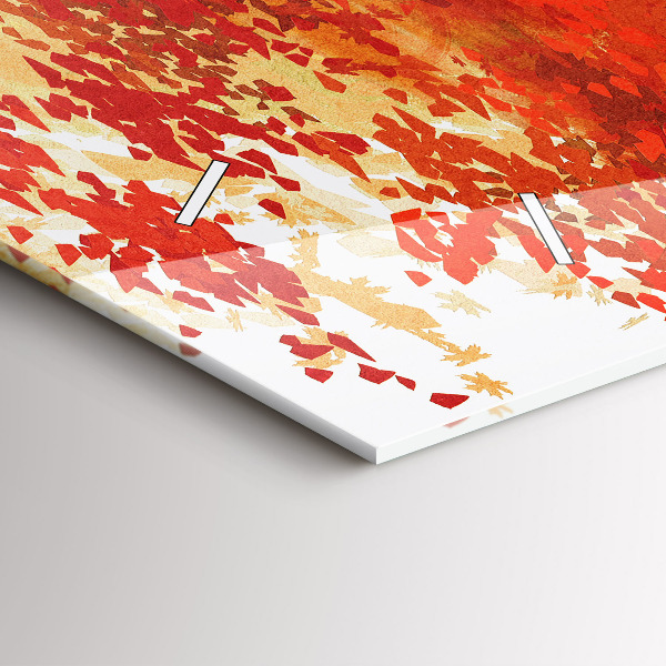 Reloj horizontal Novia en otoño