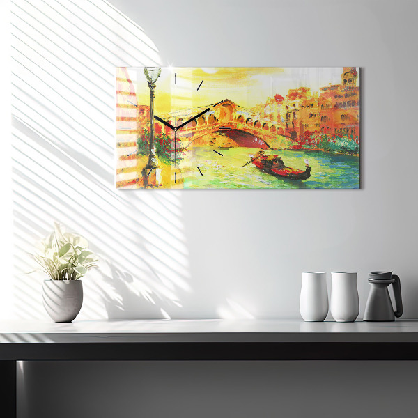 Reloj horizontal Puente de Rialto de Venecia