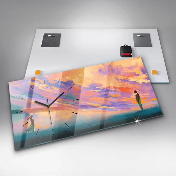 Reloj horizontal Amor platónico