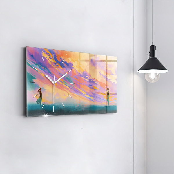 Reloj horizontal Amor platónico