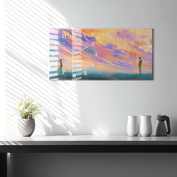 Reloj horizontal Amor platónico