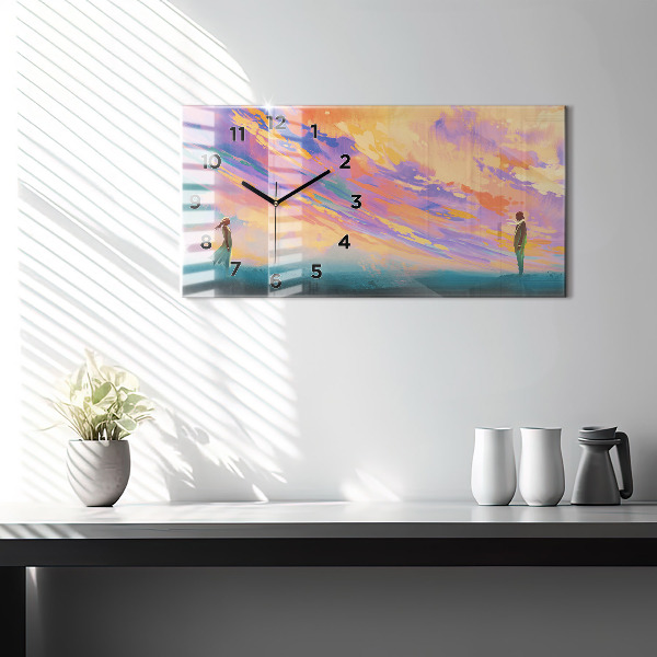 Reloj horizontal Amor platónico