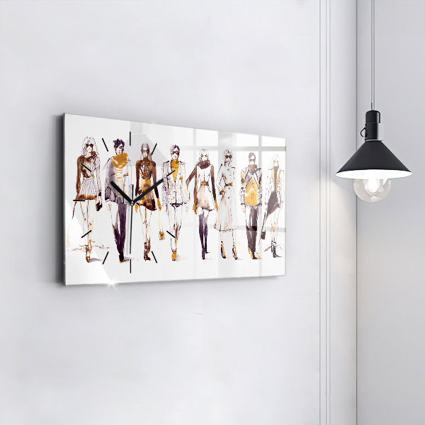 Reloj de cristal horizontal Mujer y hombre