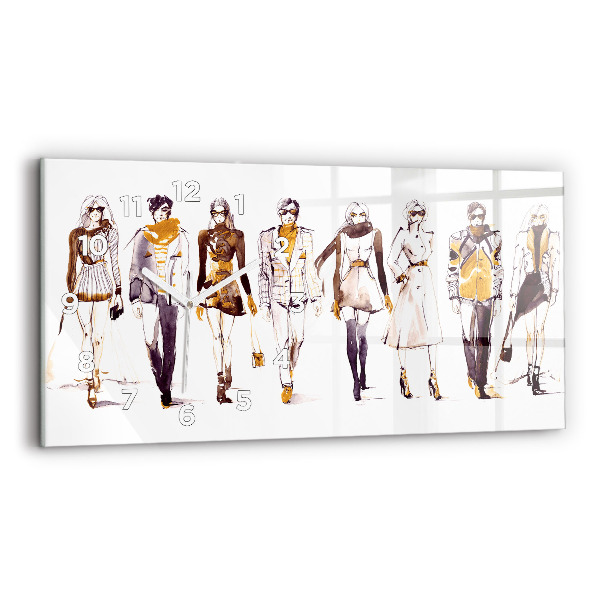 Reloj de cristal horizontal Mujer y hombre