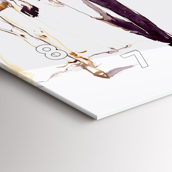 Reloj de cristal horizontal Mujer y hombre