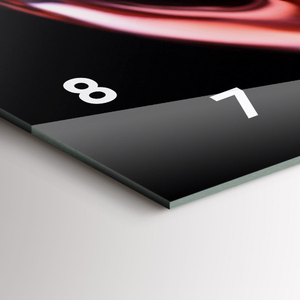 Reloj horizontal Copa de vino