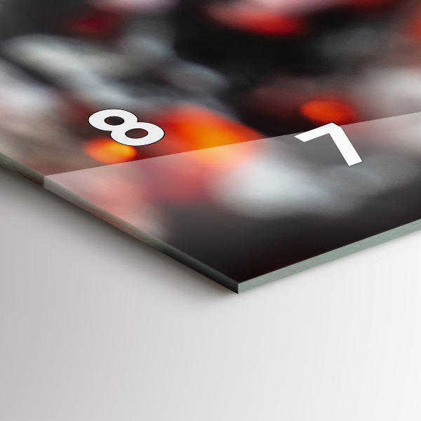 Reloj horizontal Cuadrícula