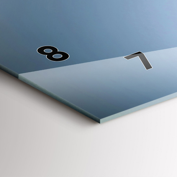 Reloj de cristal horizontal Copa de vino