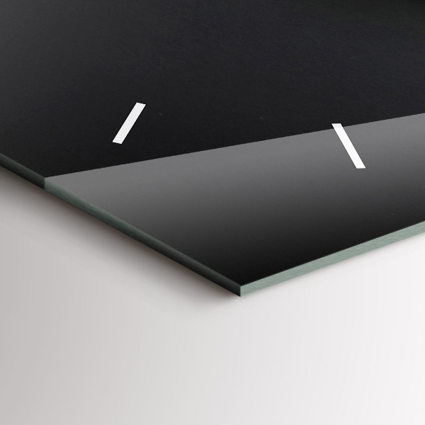 Reloj de cristal horizontal Taza de café