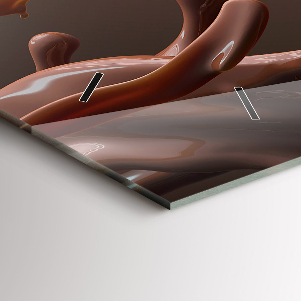 Reloj horizontal Cacao