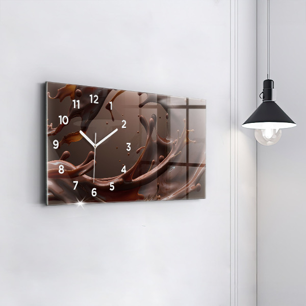 Reloj horizontal Cacao