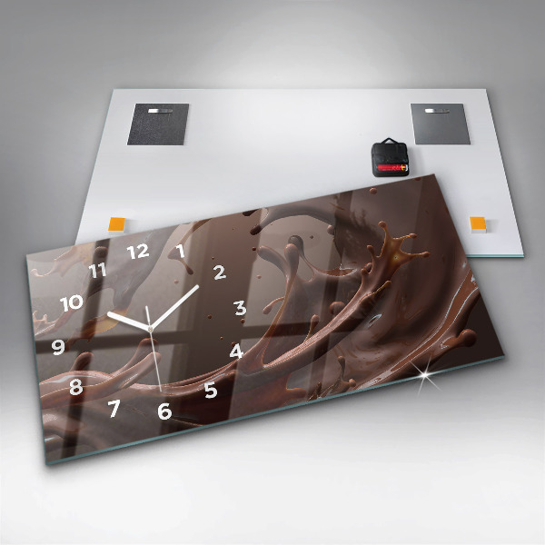 Reloj horizontal Cacao