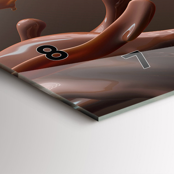 Reloj horizontal Cacao