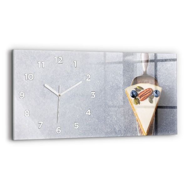 Reloj horizontal Trozo de tarta