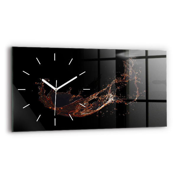 Reloj horizontal Bebida derramada