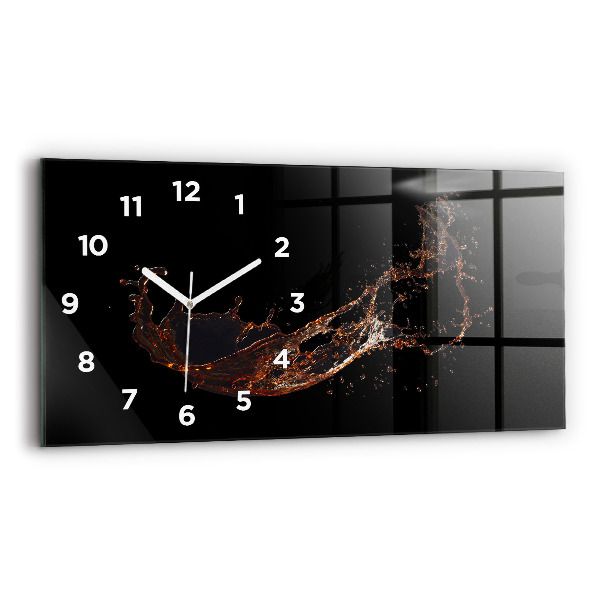 Reloj horizontal Bebida derramada