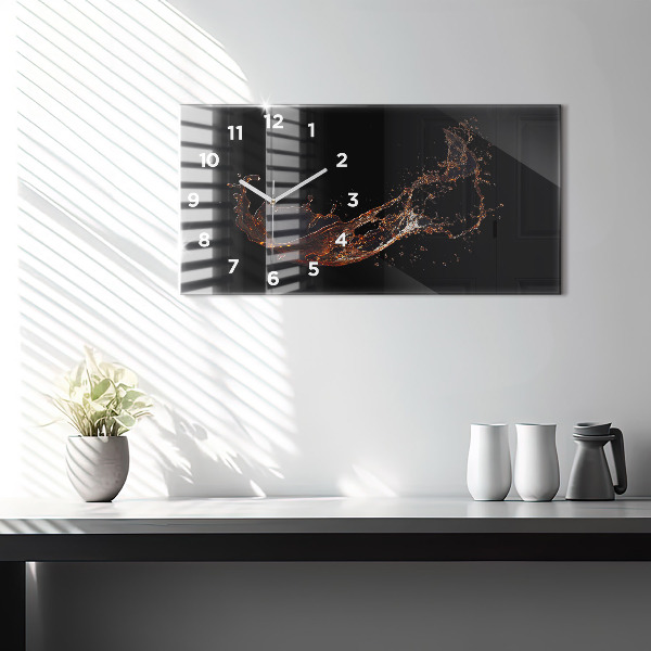 Reloj horizontal Bebida derramada