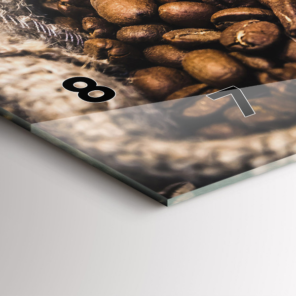 Reloj horizontal Sacos de café