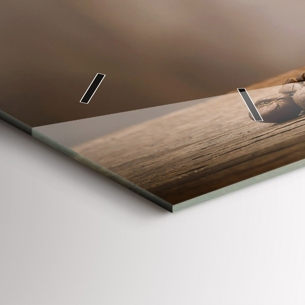 Reloj de cristal horizontal Taza de café