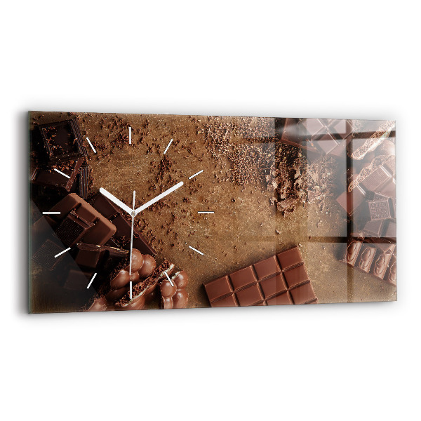 Reloj horizontal Barritas de chocolate