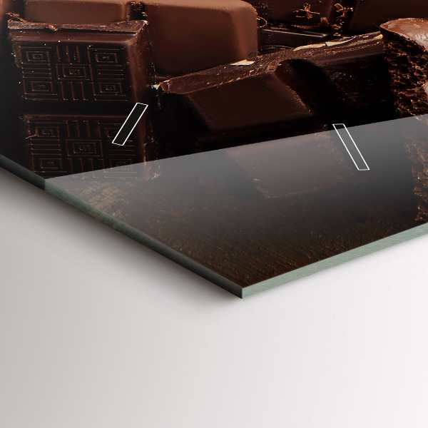 Reloj horizontal Barritas de chocolate