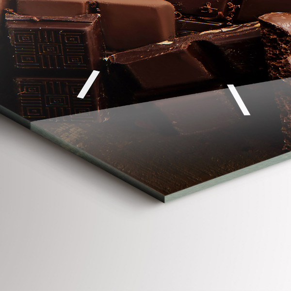 Reloj horizontal Barritas de chocolate