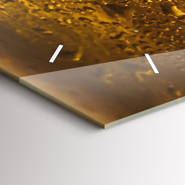 Reloj de cristal horizontal Jarra de cerveza