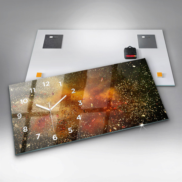 Reloj horizontal Abstracción de especias