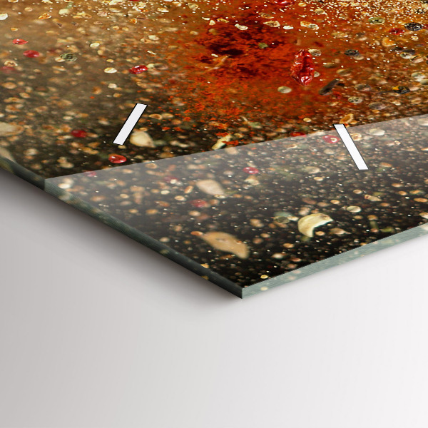 Reloj horizontal Abstracción de especias