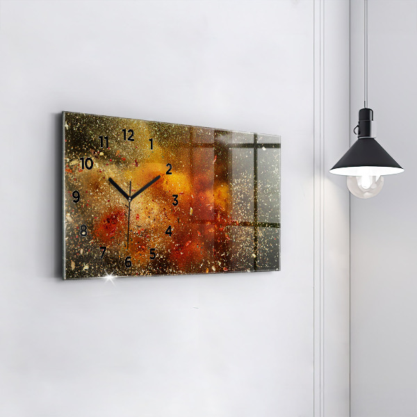 Reloj horizontal Abstracción de especias