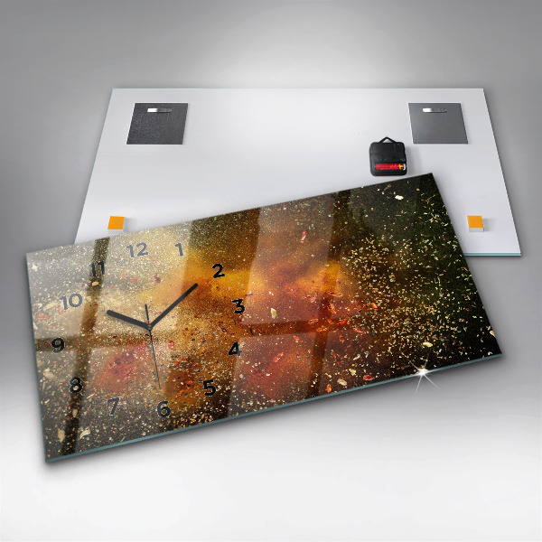 Reloj horizontal Abstracción de especias