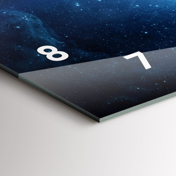 Reloj horizontal La Tierra y la galaxia - NASA