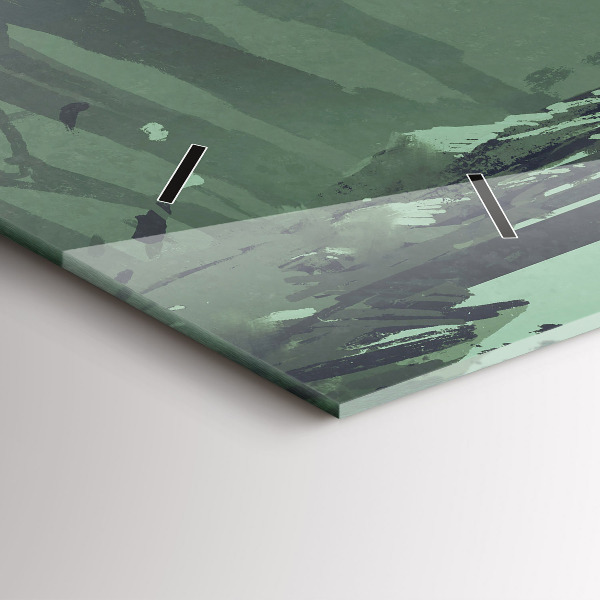 Reloj horizontal Samurai en el bosque