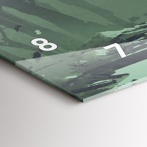 Reloj horizontal Samurai en el bosque