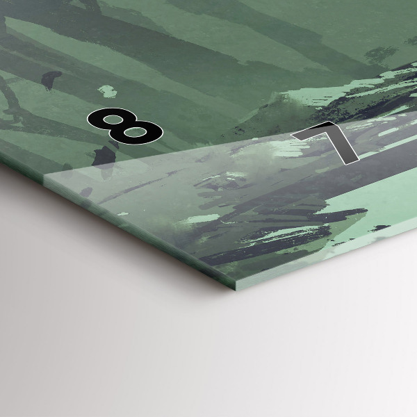 Reloj horizontal Samurai en el bosque