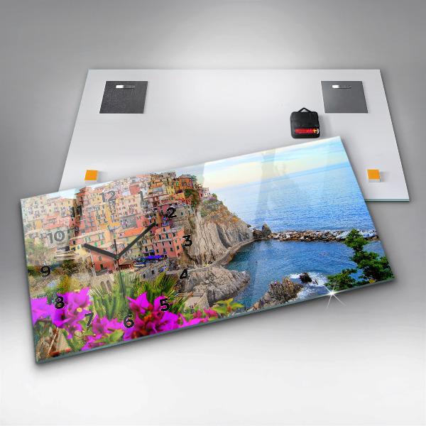 Reloj horizontal Costa de Cinque Terre
