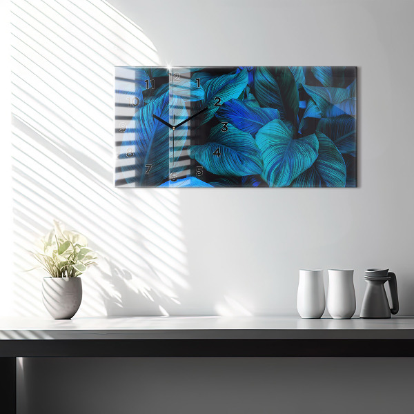 Reloj horizontal Naturaleza tropical