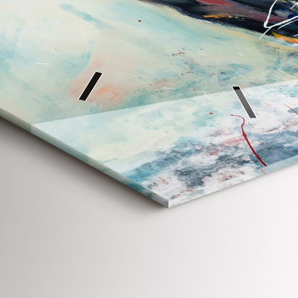 Reloj horizontal Ilustración Caballos al galope