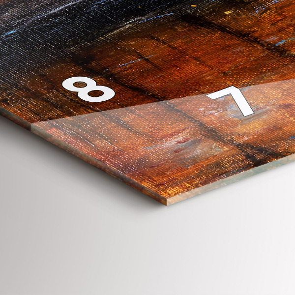 Reloj horizontal Bellas artes