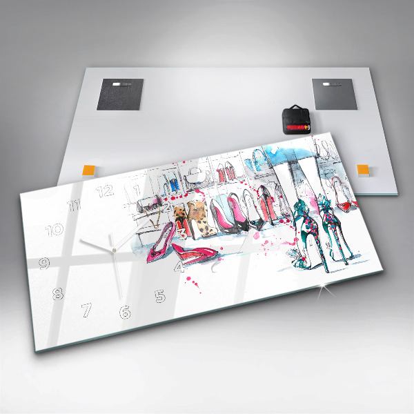 Reloj de cristal horizontal Elemento de feminidad