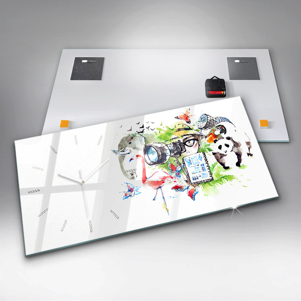 Reloj horizontal Zoólogo