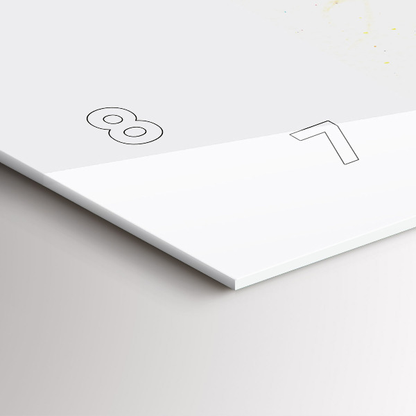 Reloj horizontal Retrato de una mujer misteriosa