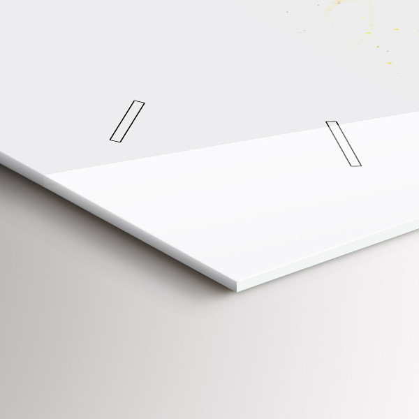 Reloj horizontal Retrato de una mujer misteriosa