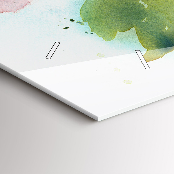 Reloj de cristal horizontal Visualización de la naturaleza