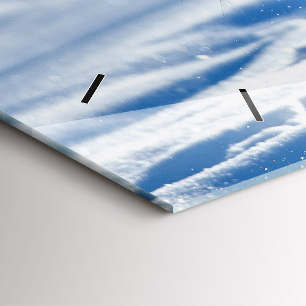 Reloj horizontal Paso adelante audaz