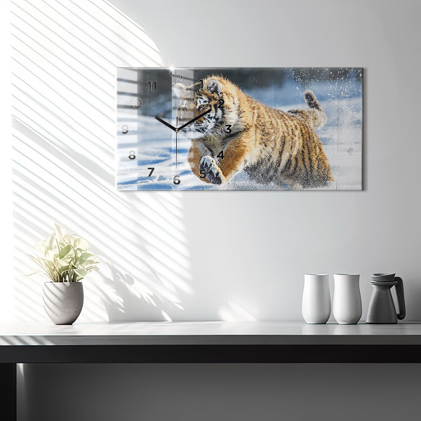 Reloj horizontal Paso adelante audaz